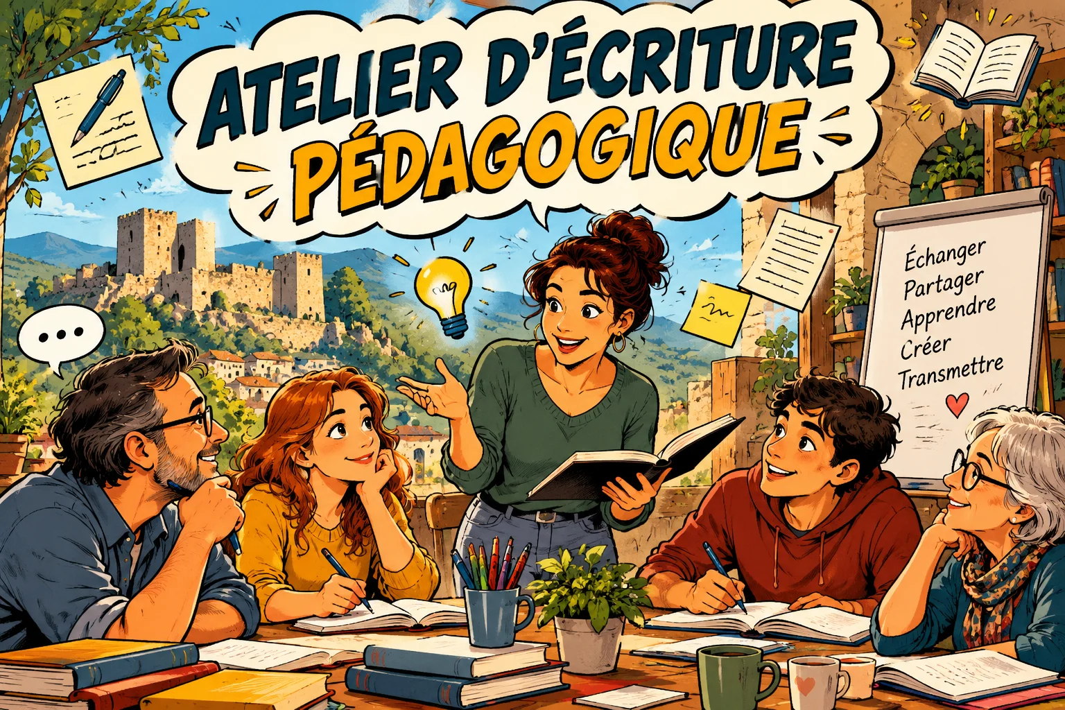 Atelier d'écriture pédagogique